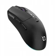 Myszki - AQIRYS M2 AQI-GA-MO-10 Dual Mode: Wirelles&BT+Wired M2 black - miniaturka - grafika 1