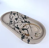 Dekoracje domu - Taca dekoracyjna owalna dekoracyjna Art duża - miniaturka - grafika 1