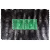Wycieraczki - Wycieraczka plastikowa 56 x 41 cm czarnozielony - miniaturka - grafika 1