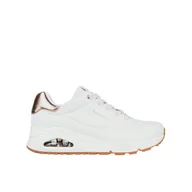 Buty trekkingowe damskie - Buty na co dzień damskie SKECHERS UNO SHIMMER AWAY - miniaturka - grafika 1