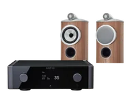 Zestawy stereo - Rotel Michi X3 S2 (czarny) + 805 D4 (orzech) - miniaturka - grafika 1
