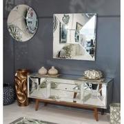 Lustra - Artehome Pallotta okrągłe nowoczesne lustro dekoracyjne KFH1343 Clear Mirror - miniaturka - grafika 1