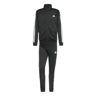 Dresy męskie - Męski Dres ADIDAS M 3S TR TT TS JI8858 – Czarny - miniaturka - grafika 1