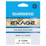 Żyłki wędkarskie - Shimano Żyłka Exage 0,125mm 150m 1,30kg - miniaturka - grafika 1