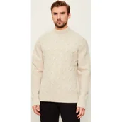 Swetry męskie - Napapijri Wełniany półgolf D-NINO T 176 | Relaxed fit - miniaturka - grafika 1