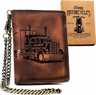 Portfele - Always Wild Duży, skórzany portfel męski z łańcuszkiem - Always Wild NoSize - miniaturka - grafika 1