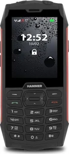 Hammer 4 Dual SIM 64MB Czarno-czerwony - Telefony komórkowe - miniaturka - grafika 1