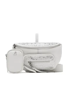 Steve Madden Saszetka nerka Bmaxima SM13000640-WHT Biały - Nerki - miniaturka - grafika 1