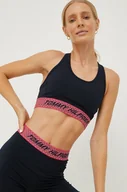 Bielizna sportowa damska - Tommy Hilfiger biustonosz sportowy kolor granatowy - miniaturka - grafika 1