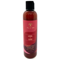 Odżywki do włosów - As I Am, Long and Luxe Pomegranate & Passion Fruit GroYogurt Leave-in Conditioner, Odżywka do włosów, 237ml - miniaturka - grafika 1