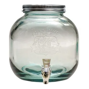 Słój na lemoniadę ze szkła z recyklingu Ego Dekor Authentic, 6 l - Karafki - miniaturka - grafika 1