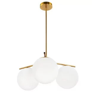 Step into design Lampa wisząca Venus-3 kule mosiądz Step Into Design ST-5026-3 BRASS - Lampy sufitowe - miniaturka - grafika 1