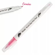 Kredki, ołówki, pastele i pisaki - Pisak PENTEL Brush Sign Pen Twin SESW30 karminowy - miniaturka - grafika 1