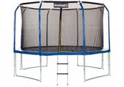 Trampoliny - Marimex Trampolina ogrodowa z siatką wewnętrzną 12FT 366cm MA76262 - miniaturka - grafika 1