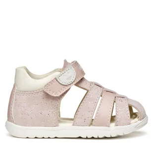 Sandały Geox B Sandal Macchia B254WB 007BC C8556 Różowy - Buty dla dziewczynek - miniaturka - grafika 1
