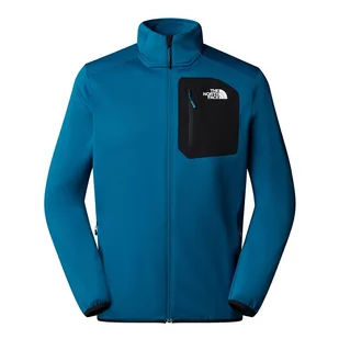 Bluza męska The North Face Crest 0A897CEIY1 - niebieska - Bluzy męskie - miniaturka - grafika 1