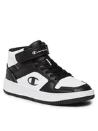 Buty dla chłopców - Champion Sneakersy Rebound 2.0 Mid B Gs S32413-WW006 Czarny - miniaturka - grafika 1