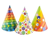 Gadżety dla niej i dla niego - Godan Czapeczka Karnawalowa Pap Go Op3szt - miniaturka - grafika 1