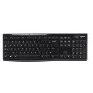 Klawiatury - Logitech Wireless Keyboard K270 klawiatura RF Wireless AZERTY Belgijski Czarny 920-003754 - miniaturka - grafika 1