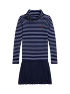 Sukienki i spódniczki dla dziewczynek - Polo Ralph Lauren Sukienka dzianinowa 312980676001 Granatowy Regular Fit - miniaturka - grafika 1