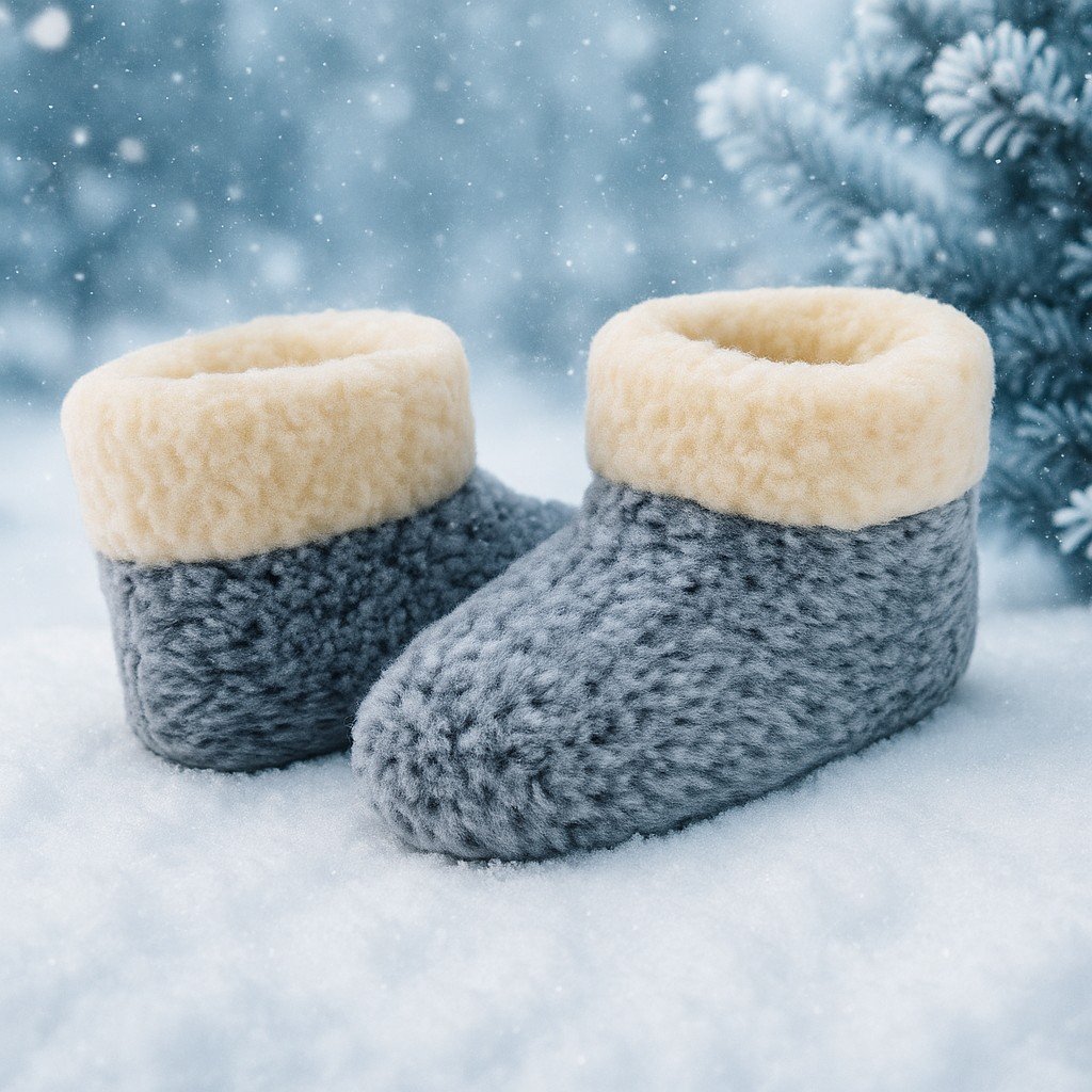 Bambosze Wełna Miękkie 230 [Rozmiary Unisex: 37]