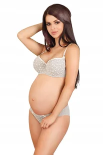 LUPOLINE Biustonosz do karmienia 1690 MK 65F SZARY - Biustonosze ciążowe - miniaturka - grafika 1