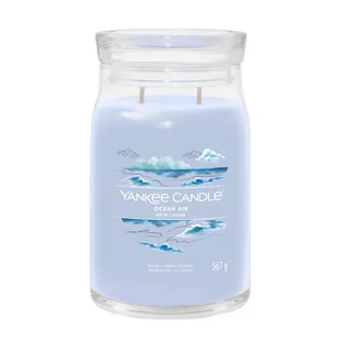 Yankee Candle Świeca zapachowa Ocean Air duża - Świece - miniaturka - grafika 1