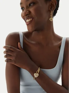 Guess Bransoletka JUBB0449 6JW Złoty - Bransoletki - miniaturka - grafika 1