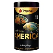 Pokarm dla ryb - Pokarm dla ryb Soft Line America size L 250 ml / 130 g Tropical - miniaturka - grafika 1