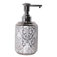 Mydelniczki i dozowniki mydła - Dozownik VENEZIA 8 x 8 x 16,5 cm srebrny - miniaturka - grafika 1