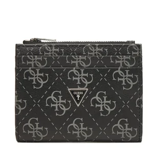 Duży Portfel Męski Guess SMMALO LEA03 Czarny - Portfele - miniaturka - grafika 1