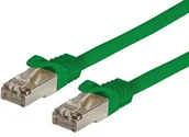 Kable miedziane - Techly ICOC cca6 F-005-gree F/UTP (FTP) Green 0,5 m Cat6 kabel sieciowy – kable sieciowe (0,5 m, Cat6, F/UTP (FTP), RJ-45, RJ-45, Green) - miniaturka - grafika 1