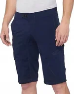 Spodenki rowerowe - 100% Szorty męskie 100% RIDECAMP Shorts Navy roz.28 42 EUR - miniaturka - grafika 1