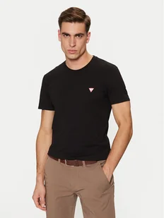 Guess T-Shirt M2YI24 J1314 Czarny Slim Fit - Koszulki męskie - miniaturka - grafika 1