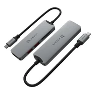 Adaptery i przejściówki - Adam Elements Adam Elements Casa Hub A05 Adapter USB-C z Portami 2x USB-A, 4K HDMI, SD AAPADHUBA05GY - miniaturka - grafika 1