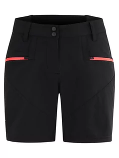 Spodnie sportowe damskie - Ziener Szorty kolarskie "Nita X-Function" w kolorze czarnym - grafika 1