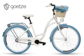 Rowery - GOETZE Colours 26 cali Damski Biało-niebieski - miniaturka - grafika 1