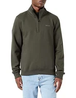 Bluzy męskie - Blend Męska bluza BHDownton Halfzip PP NOOS Sweatshirt, 190414_Forest Night, XL - miniaturka - grafika 1