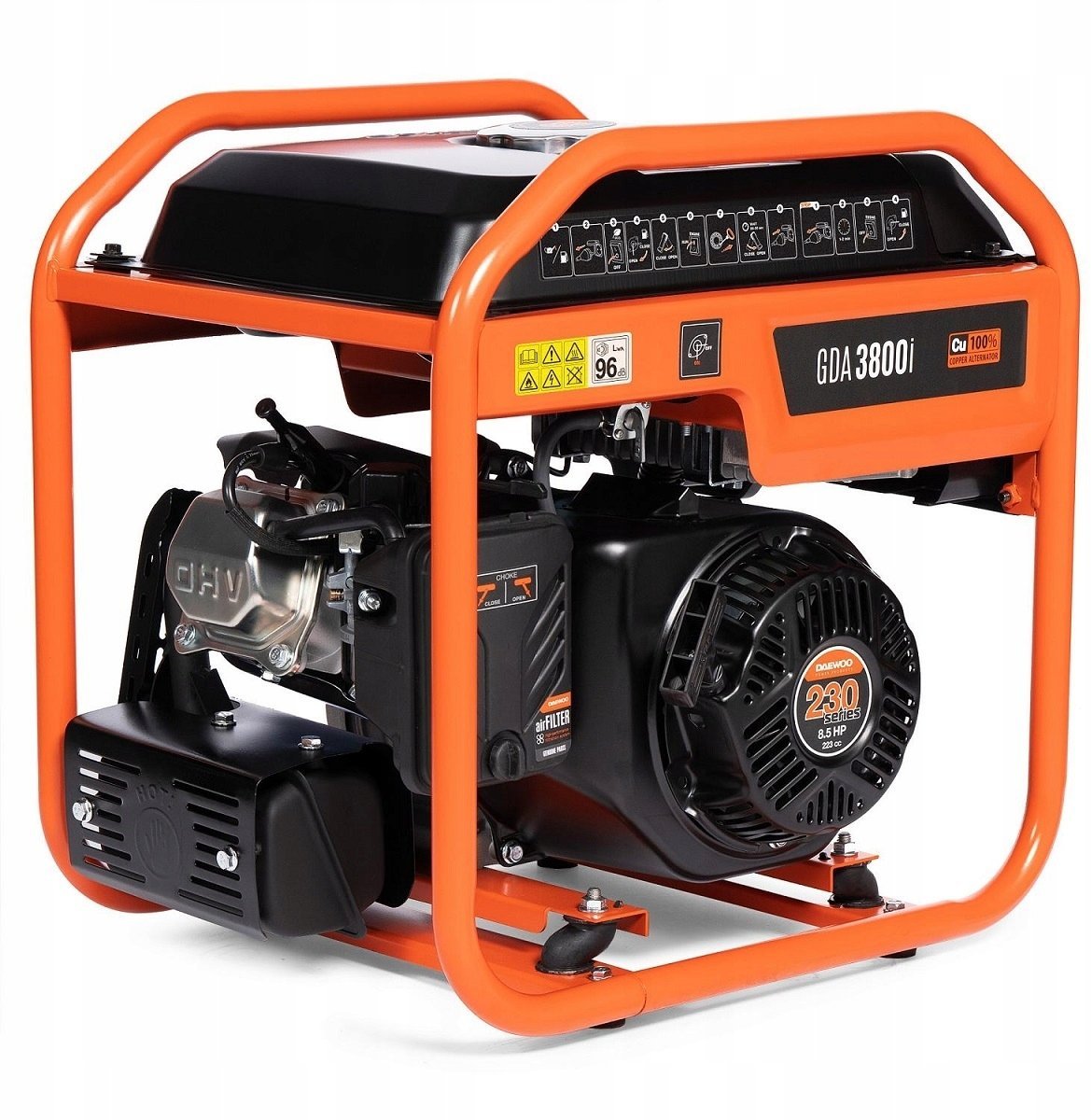 Daewoo AGREGAT PRĄDOTWÓRCZY INWERTOROWY GDA 3800i 3.8kW