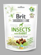 Przysmaki dla psów - Brit Care Crunchy Cracker. Insects with Rabbit enriched with Fennel - miniaturka - grafika 1