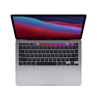 MacBook Pro 13 z Procesorem Apple M1 - 8-core CPU + 8-core GPU / 16GB RAM / 256GB SSD / 2 x Thunderbolt / Space Gray (gwiezdna szarość) 2020 - Laptopy - miniaturka - grafika 1