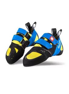 Buty wspinaczkowe Ocun Ozone - yellow/blue - Sprzęt wspinaczkowy - miniaturka - grafika 1