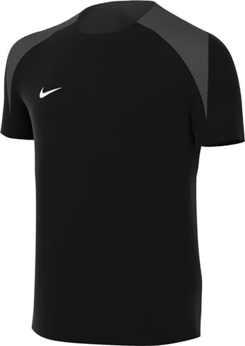 Nike Unisex dziecięce K Nk Df Strk24 Ss Top K, Black/Black/Anthracite/White, FN8407-010, XS