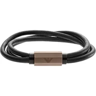 Bransolety męskie - Bransoletka Męska Emporio Armani EGS2434200 - miniaturka - grafika 1