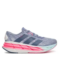 Buty sportowe damskie - Buty do biegania adidas adistar 4 JR0292 Fioletowy - miniaturka - grafika 1