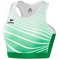 Biustonosze - Erima damski biustonosz sportowy Emerald/White Size 42/Medium - miniaturka - grafika 1