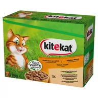Mokra karma dla kotów - Kitekat Karma Delikatne dania w sosie 100gx12 - miniaturka - grafika 1