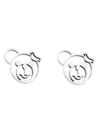 Spinki do mankietów i krawatów - TATUUM Spinki "Spini" w kolorze srebrnym do mankietów - miniaturka - grafika 1