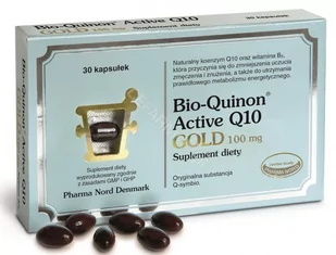 Pharma nord BIO-QUINON ACTIVE Q10 GOLD 100 mg 30 kaps 3089541 - Witaminy i minerały - miniaturka - grafika 2