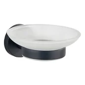 Mydelniczki i dozowniki mydła - Mydelniczka MEXEN Tiber, czarna - miniaturka - grafika 1